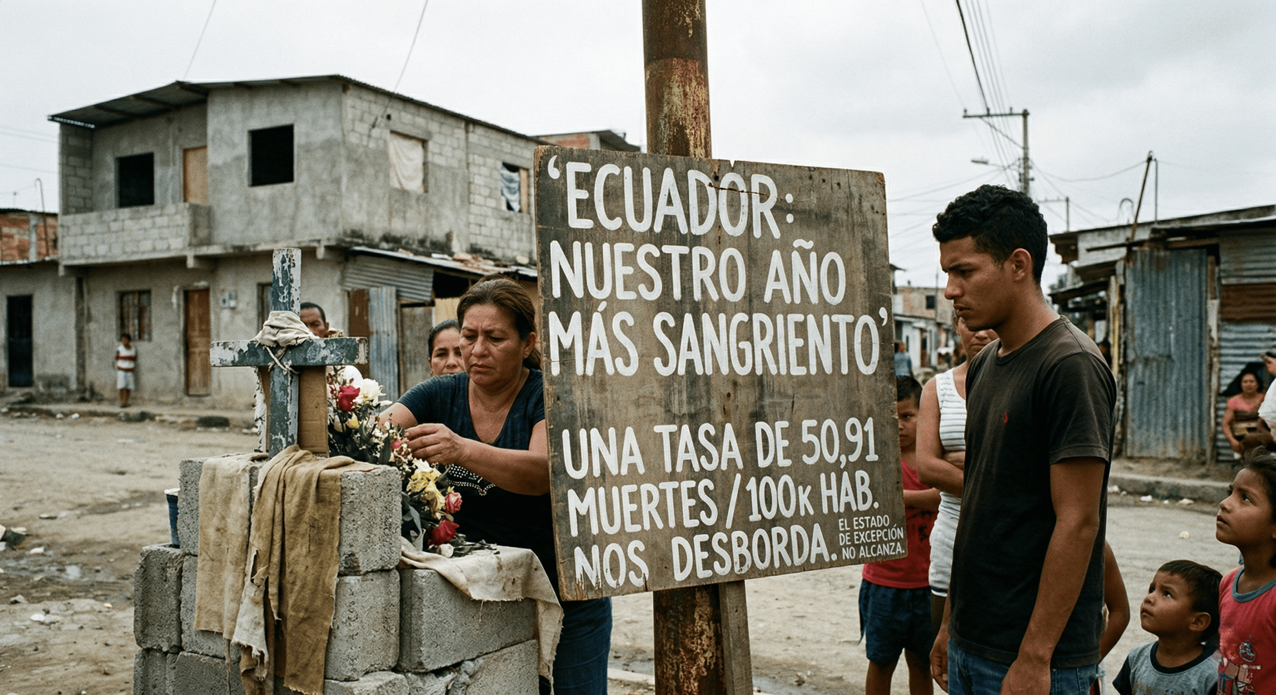 ecuador año más sangriento